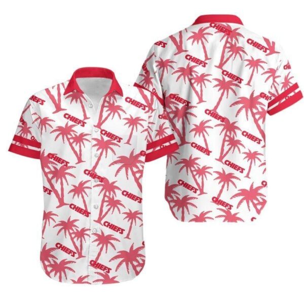 Kansas City Chiefs Coconut Tree NFL Hawaiian Shirt For Fans