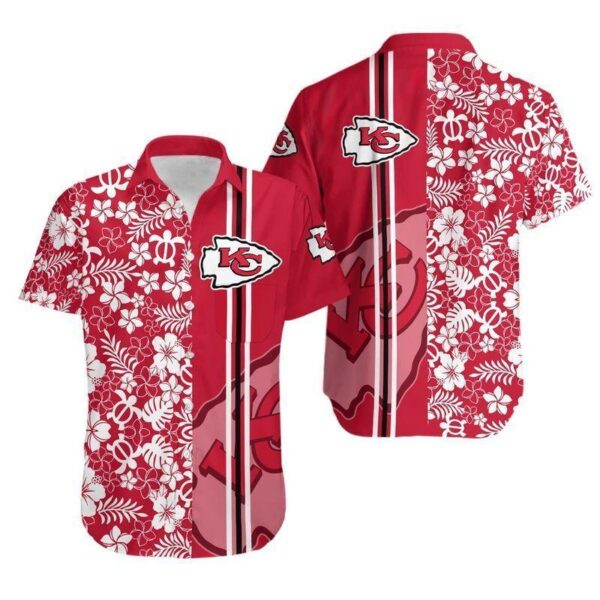 Kansas City Chiefs Hawaiian Aloha Shirt For Fans 01