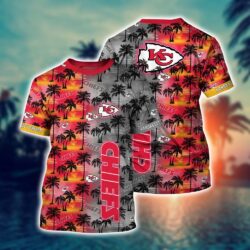 Kansas City Chiefs NFL Hawaii full 3D combo Shirts For Fans Kansas City Chiefs NFL Hawaii full 3D t Shirts 0VK