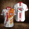 Kansas City nfl Chiefs Button Up Mens Shirt custom