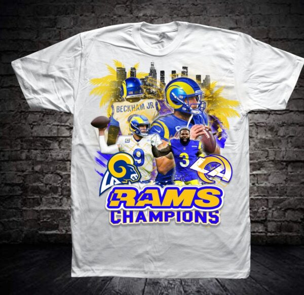 LA Rams nfl Super Bowl Shirt custom for fan