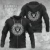 Las Vegas Raider Hoodie 3D Zip Up
