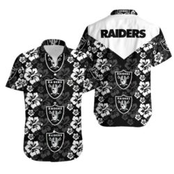 Las-Vegas-Raiders-Flowers-Hawaiian-Shirt-For-Fans