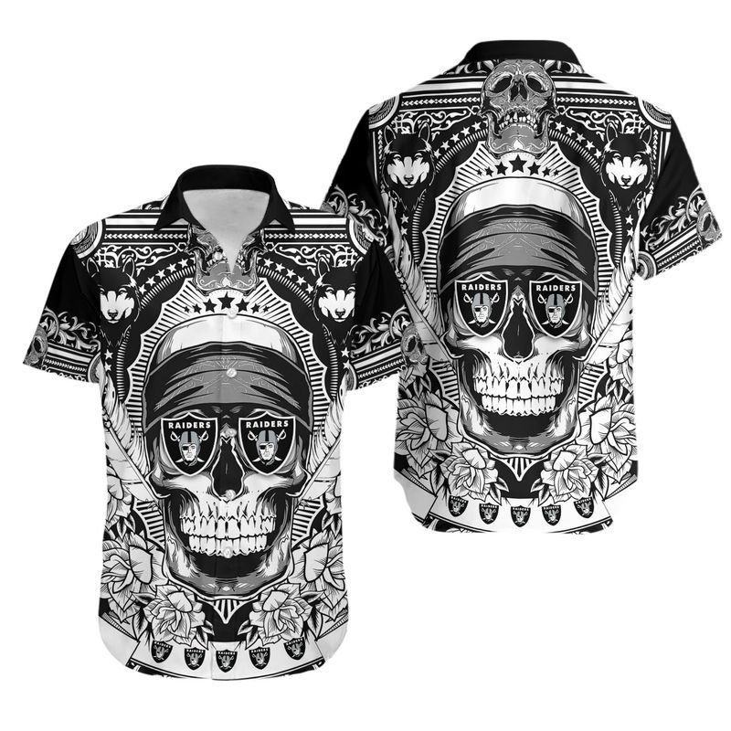 Las Vegas Raiders Polynesian Style Gray ALL OVER PRINT BASEBALL