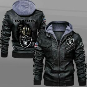 Las Vegas Raiders nfl death Leather Jacket custom for fan