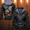 Leather Jacket Chicago Bears Angry Santa Claus