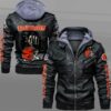 Leather Jacket Cleveland Browns Dead Skull
