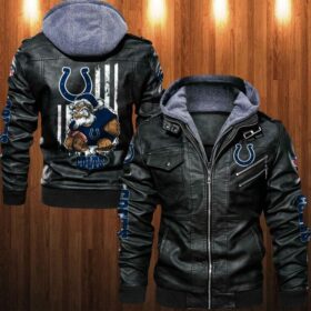 Leather-Jacket-Indianapolis-Colts-Angry-Santa-Claus
