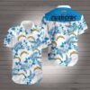 Los Angeles Chargers Hawaiian Aloha Shirt For Fans gMB Los-Angeles-Chargers-Hawaiian-Aloha-Shirt-For-Fans-gMB