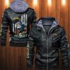 Los-Angeles-Chargers-nfl-Angry-Santa-Claus-Leather-Jacket-custom-For-Fan