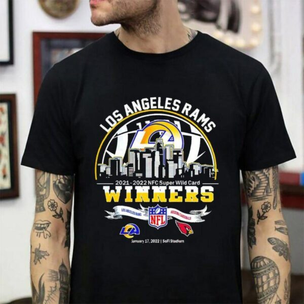 Los Angeles Rams 2021 2022 NFL Super Wild Card Winner Shirt custom fan