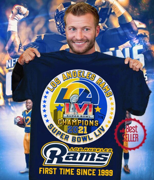 Los Angeles Rams Champions Super Bowl Liv First Time Since 1989 shirt custom