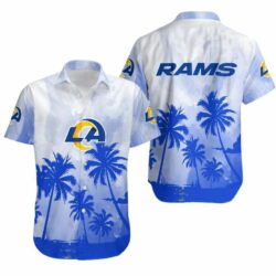 Los-Angeles-Rams-Coconut-Trees-NFL-Hawaiian-Shirt-For-Fans