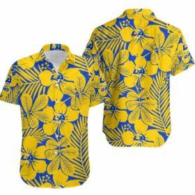 Los-Angeles-Rams-Flower-Hawaiian-Shirt-For-Fans