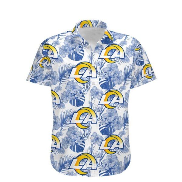 Los Angeles Rams Hawaiian Shirt Gift For Fans