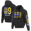 Los Angeles Rams Matthew Stafford Super Bowl LVI Champions Player NFL Hoodie custom