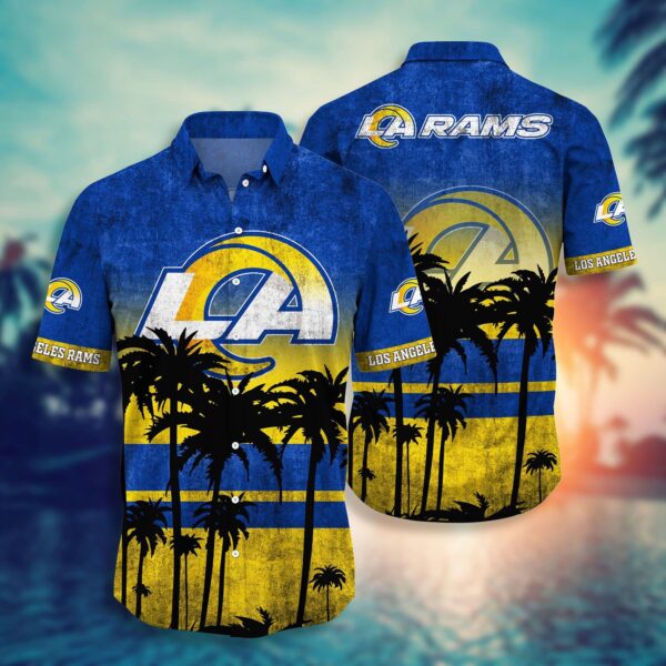 Los Angeles Rams NFL Hawaiian full 3D Shirt for fans