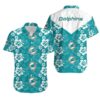 Miami Dolphins Flowers Hawaiian Shirt For Fans
