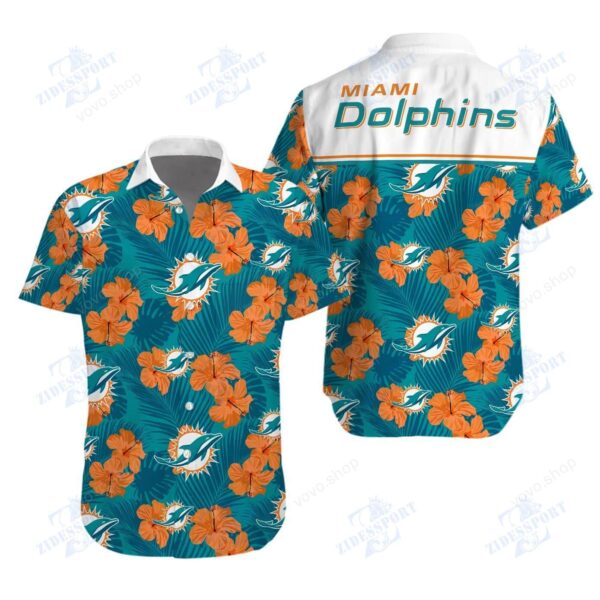 Miami Dolphins Hawaiian Shirt For Fans 01