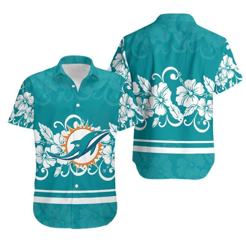 Aloha NFL Miami Dolphins Baseball Jersey Hibiscus Flowers Gift For  Friendship