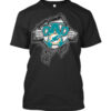 Miami Dolphins T-Shirt 01 Super Dad Miami Dolphins T Shirt 01 Super Dad