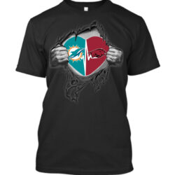 Miami Dolphins T-Shirt Arkansas Razorbacks