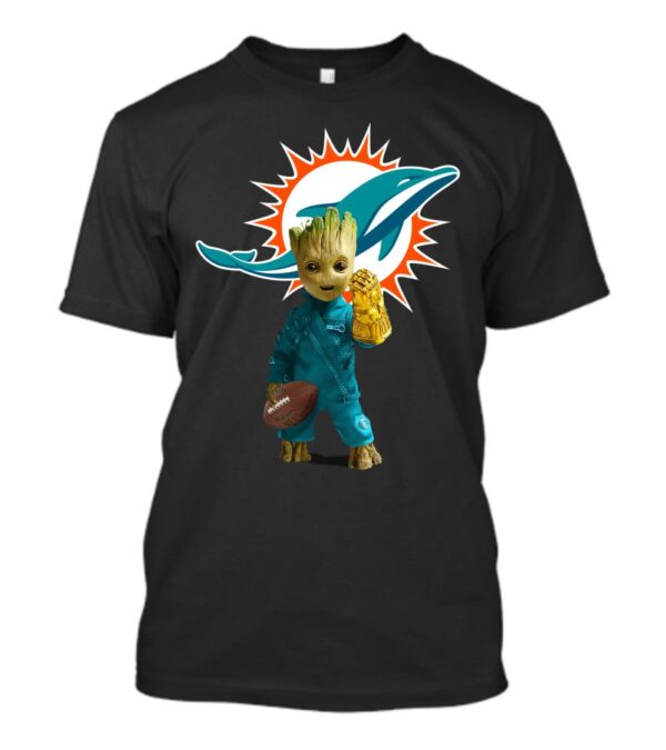 Miami Dolphins T Shirt Groot