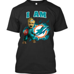Miami Dolphins T-Shirt I Am Groot