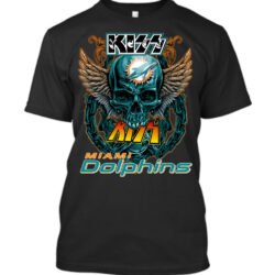 Miami Dolphins T-Shirt Kiss