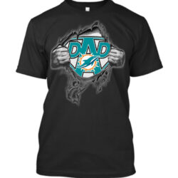 Miami Dolphins T-Shirt Super Dad