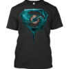 Miami Dolphins T-Shirt Super Man V1 Miami Dolphins T Shirt Super Man V1