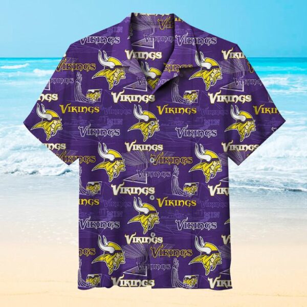 Minnesota Vikings Hawaiian Shirt For Big Fans