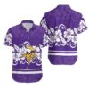 Minnesota Vikings Hibiscus Flowers Hawaiian Shirt For Fans Minnesota Vikings Hibiscus Flowers Hawaiian Shirt For Fans