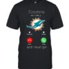 My Dolphins Are Calling And I Must Go Miami Dolphins T-shirt For Fans My Dolphins Are Calling And I Must Go Miami Dolphins T shirt For Fans