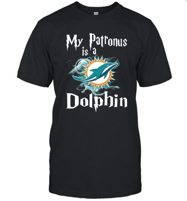 My Patronus Is A Miami Dolphins Harry Potter NFL T shirt For Fans