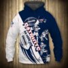 NEW ENGLAND PATRIOTS NFL 2022 3D print hoodie