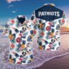 NEW ENGLAND PATRIOTS NFL HAWAIIAN SHIRT FOR FANS