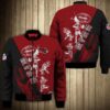 NFL Arizona Cardinals Bomber Jackets Cartoon Athlete Ball Star NFL Arizona Cardinals Bomber Jackets Cartoon Athlete Ball Star