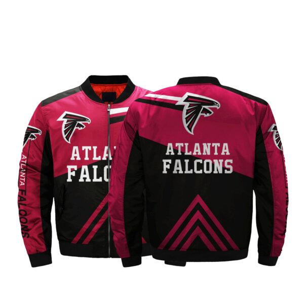 NFL Atlanta Falcons Bomber Jacket Coat For Fans