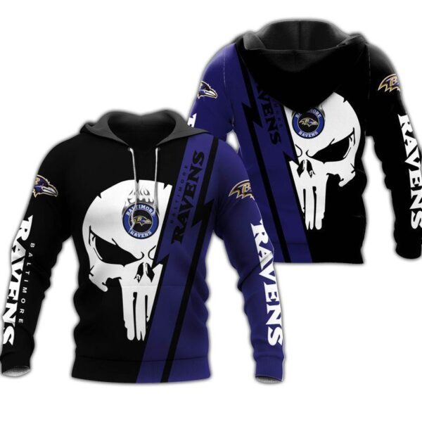 NFL Baltimore Ravens Hoodie 3D Limited Edition