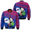 NFL Buffalo Bills Bomber Jacket Sweatshirt T shirt Christmas Mickey Limited Edition