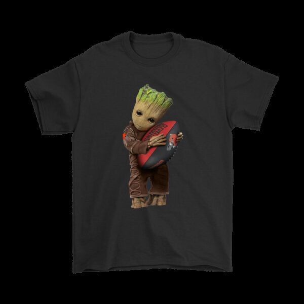 NFL Cleveland Browns T shirt 3D Groot I Love