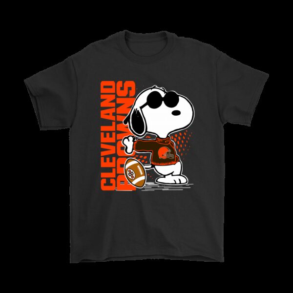 NFL Cleveland Browns T shirt Joe Cool Snoopy
