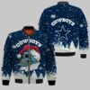 NFL Dallas Cowboys Bomber Jacket Hoodie Sweatshirt T shirt Christmas Skull Limited Edition