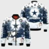 NFL Dallas Cowboys Christmas Bomber Jacket Hoodie T shirt 2