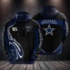 NFL Dallas Cowboys Hoodie Balls Print 3D