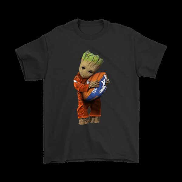NFL Denver Broncos T shirt 3D Groot I Love