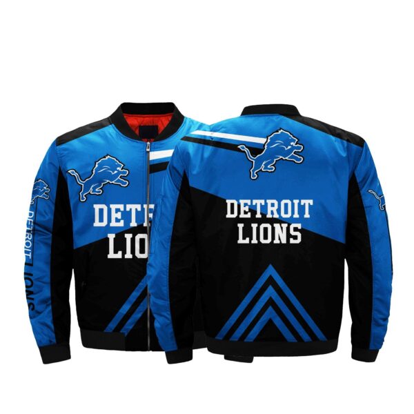 NFL Detroit Lions Bomber Jacket For Fans