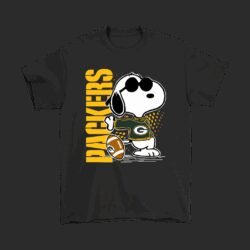 NFL Green Bay Packers T-shirt Joe Cool Snoopy