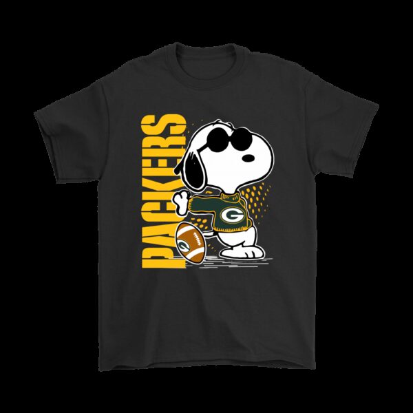 NFL Green Bay Packers T shirt Joe Cool Snoopy